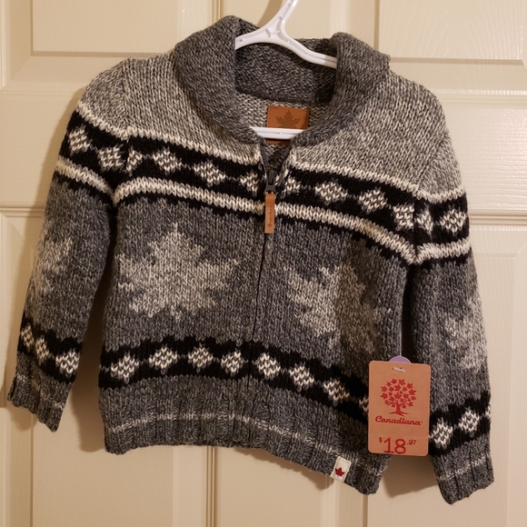 Canadiana Other - Canadiana Toddler Sweater 18-24M BNWT
